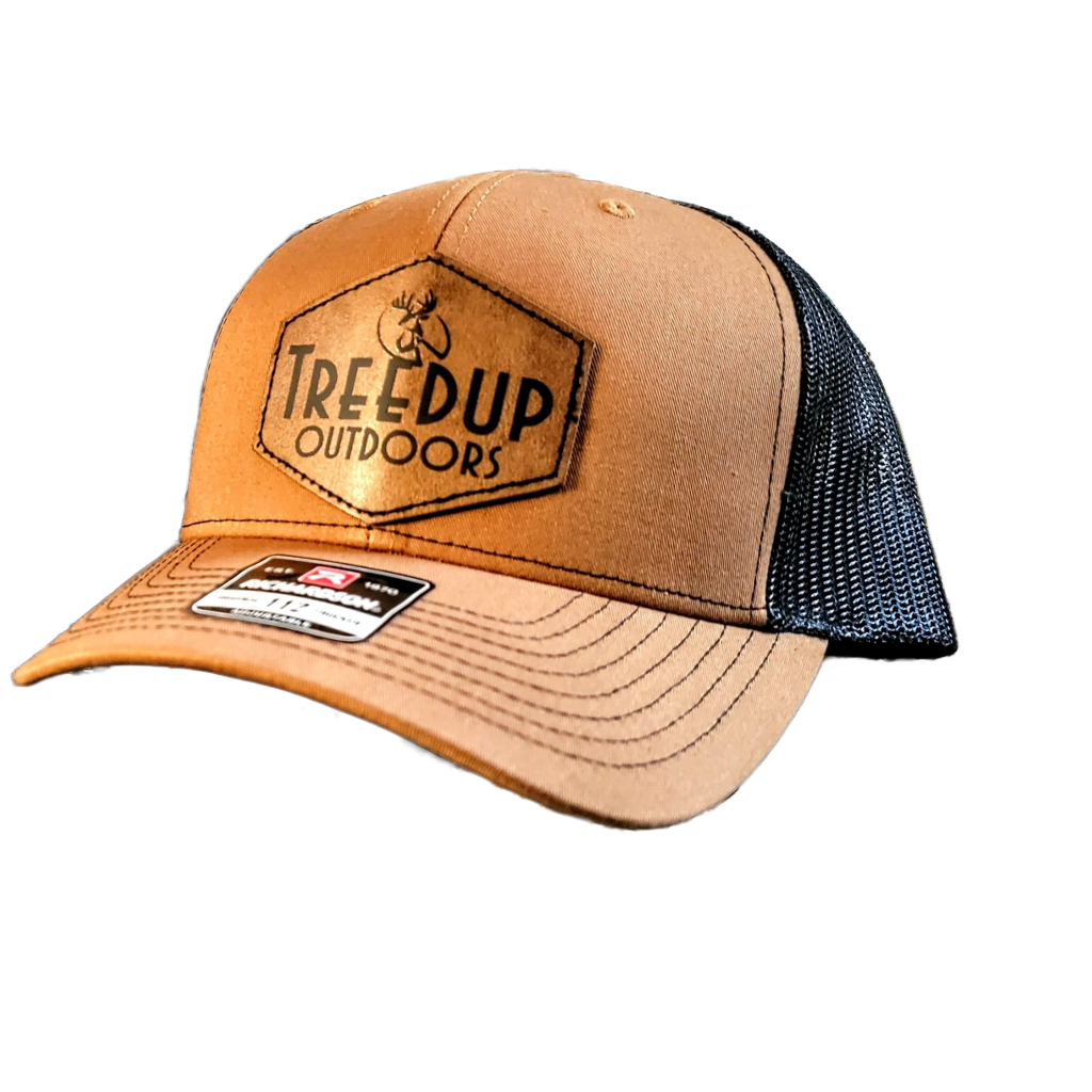 Carmel/Black-treedup outdoors patch logo hat