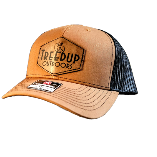 Carmel/Black-treedup outdoors patch logo hat