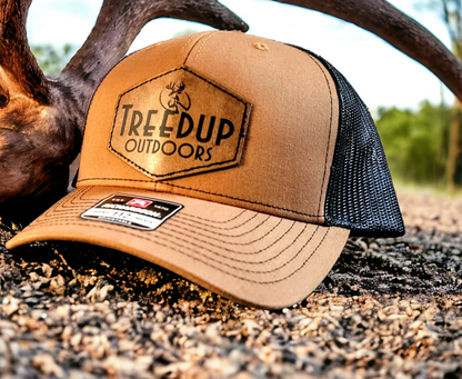 Carmel/Black-treedup outdoors patch logo hat