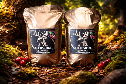 Illusion Mineral – Premium Deer Mineral for Antler Growth & Whitetail Herd Health